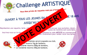 CHALLENGE ARTISTIQUE CONFINEMENT